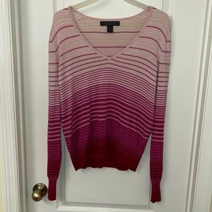 Express Design Studio Silk Cashmere Blend V Neck Sweater Large